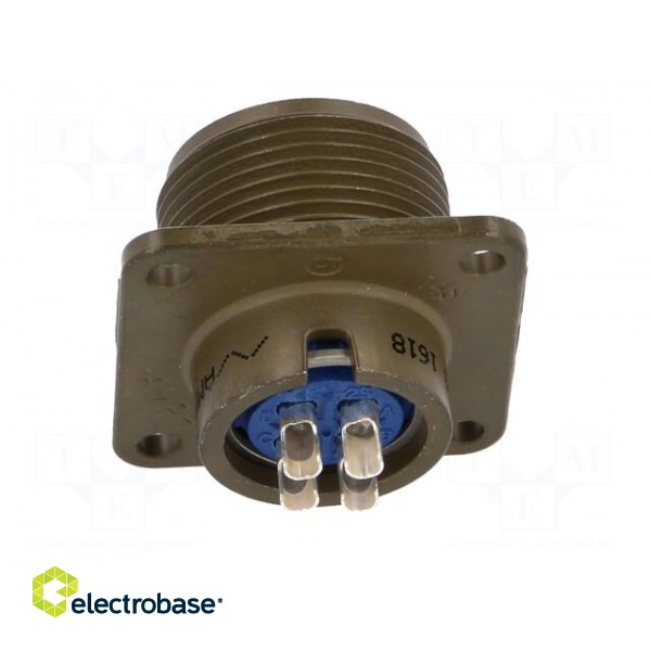Connector: circular | Series: 97 | socket | female | PIN: 4 | soldering image 5