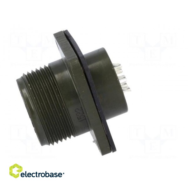 Connector: circular | Series: DS/MS | socket | female | PIN: 5 | 13A фото 3
