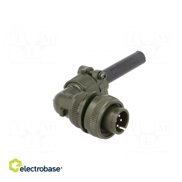 Connector: circular | Series: DS/MS | plug | male | PIN: 4 | for cable фото 8
