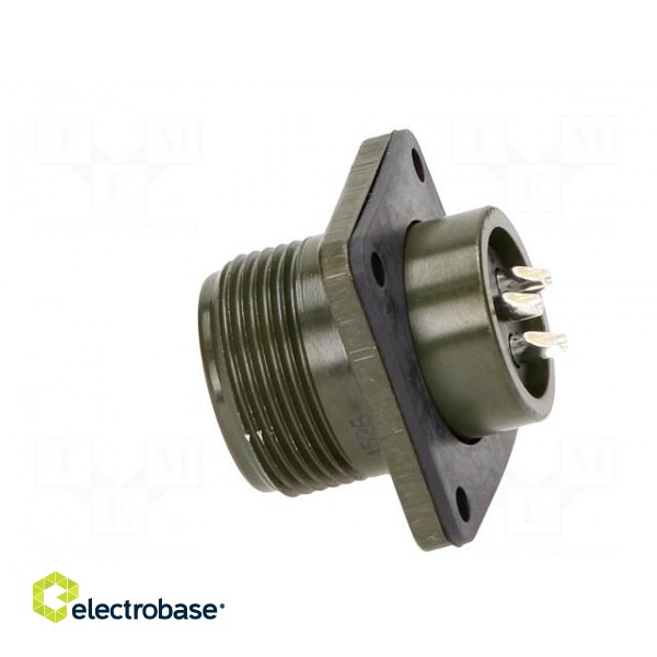 Connector: circular | Series: DS/MS | socket | female | PIN: 3 | 13A фото 7