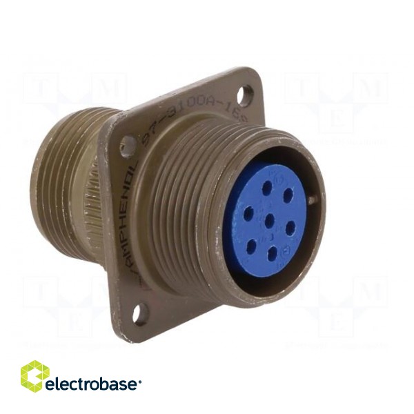 Connector: circular | Series: 97 | socket,plug | female | PIN: 7 | 13A image 8