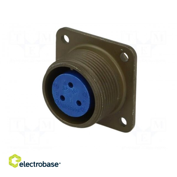 Connector: circular | Series: 97 | socket | female | PIN: 3 | soldering image 2