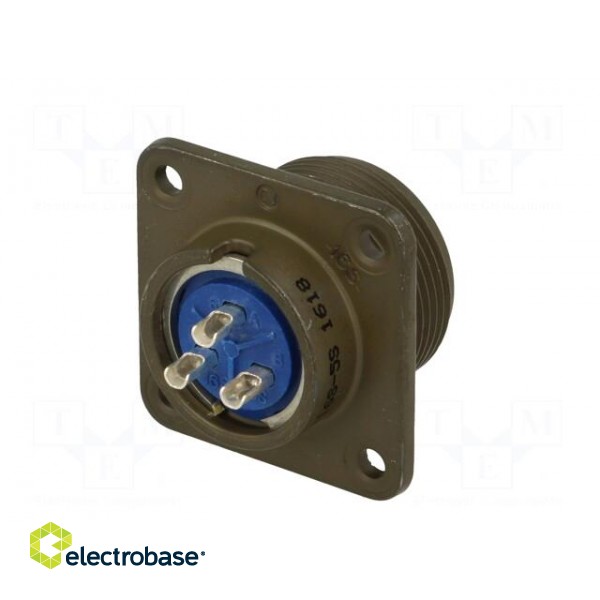 Connector: circular | Series: 97 | socket | female | PIN: 3 | soldering image 6
