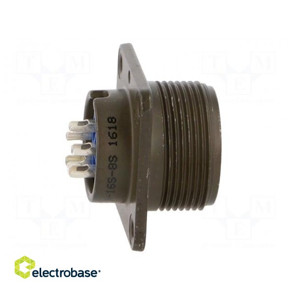 Connector: circular | Series: 97 | socket | female | PIN: 5 | soldering image 7