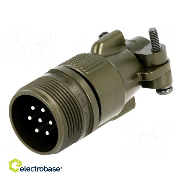 Connector: circular | plug | for cable | PIN: 7 | male | soldering | MS/DS