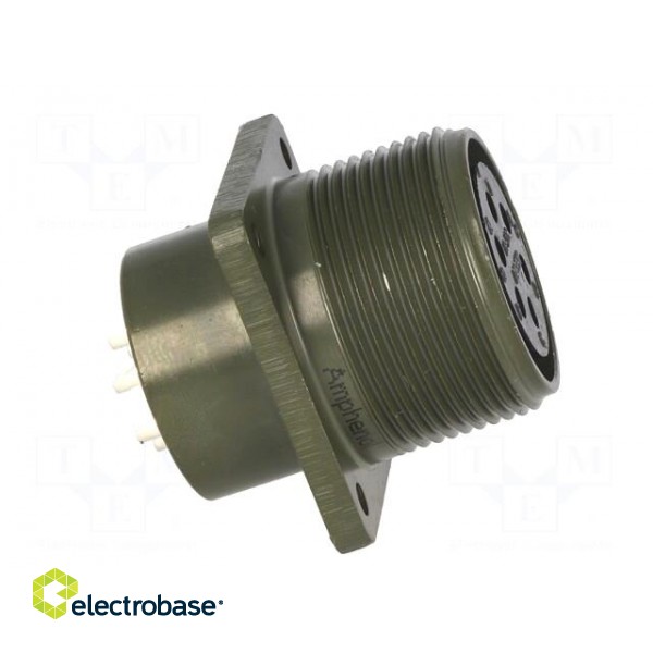 Connector: circular | Series: DS/MS | socket | female | PIN: 6 | 13A image 7