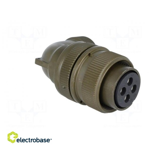 Connector: circular | plug | for cable | PIN: 4 | female | soldering image 8