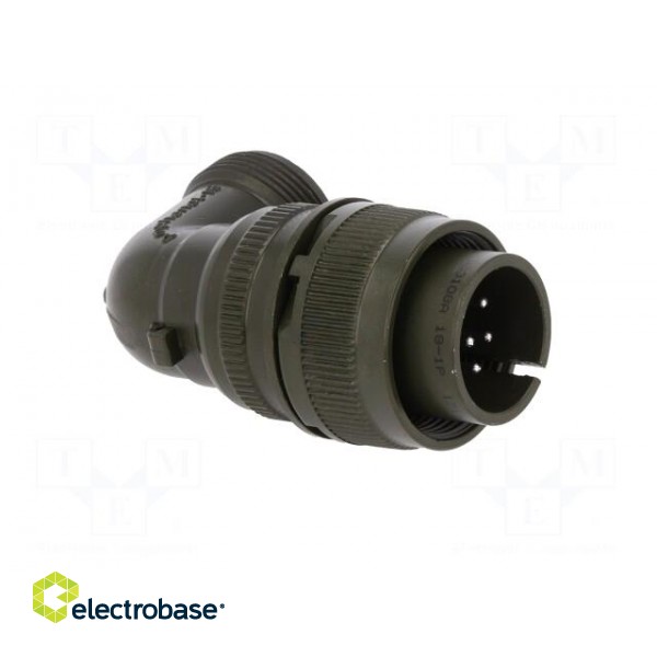 Connector: circular | Series: DS/MS | plug | male | PIN: 10 | for cable paveikslėlis 8