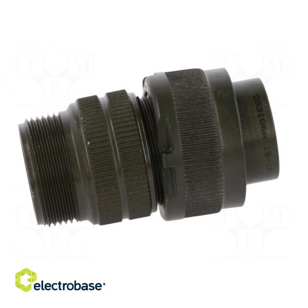 Connector: circular | Series: DS/MS | plug | male | PIN: 10 | for cable image 7