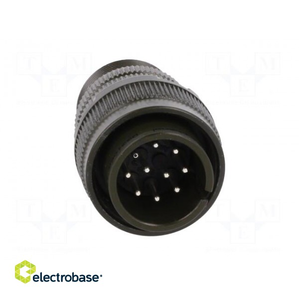 Connector: circular | plug | for cable | PIN: 10 | male | soldering | 13A image 9