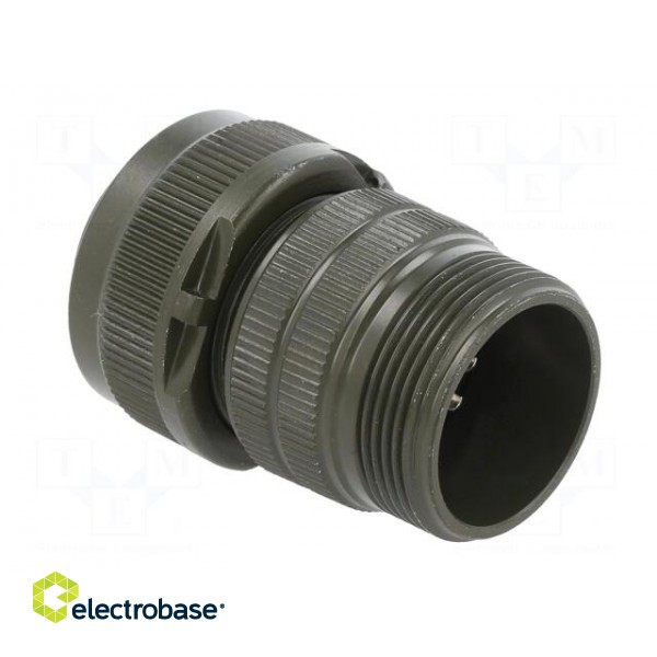 Connector: circular | plug | for cable | PIN: 17 | female | soldering image 4