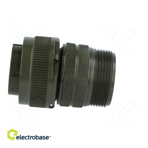 Connector: circular | plug | for cable | PIN: 8 | male | soldering | MS/DS image 3