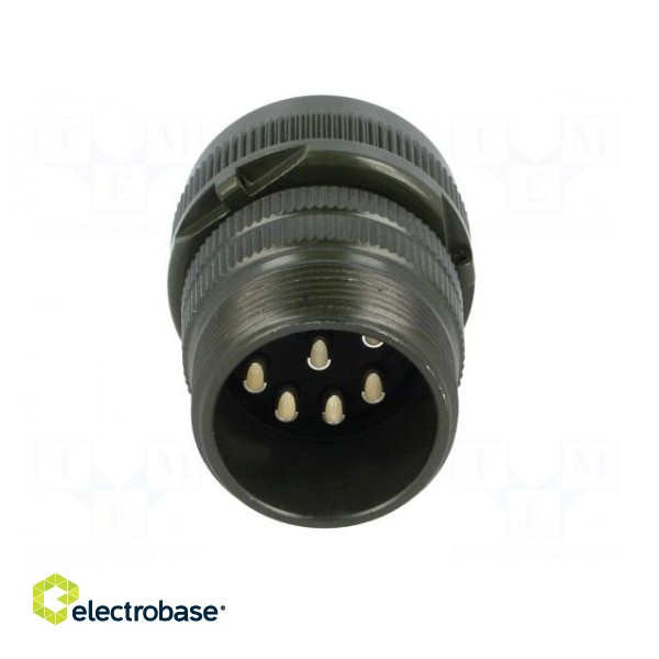 Connector: circular | plug | for cable | PIN: 8 | male | soldering | MS/DS image 5