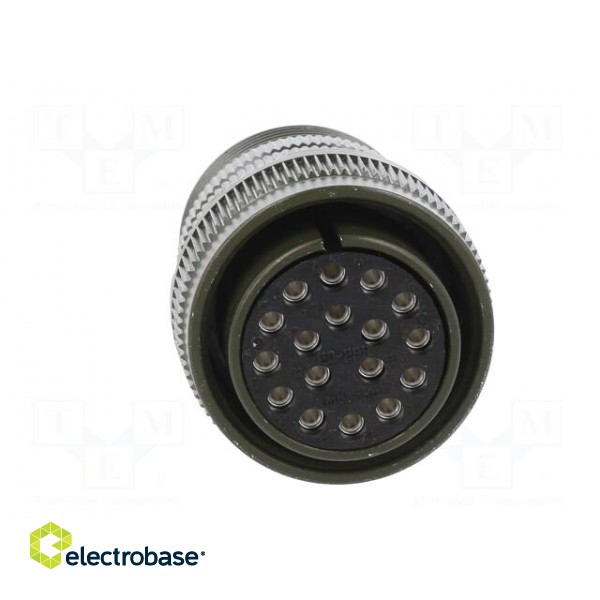 Connector: circular | plug | for cable | PIN: 17 | female | soldering image 9