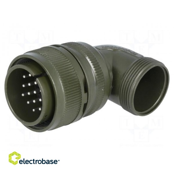 Connector: circular | Series: DS/MS | plug | male | PIN: 19 | for cable paveikslėlis 1