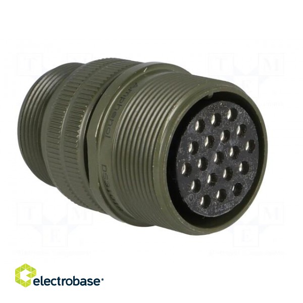 Connector: circular | Series: DS/MS | plug | female | PIN: 19 | for cable image 8