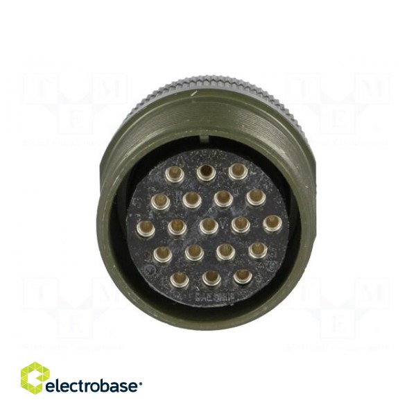 Connector: circular | Series: DS/MS | plug | female | PIN: 19 | for cable image 9