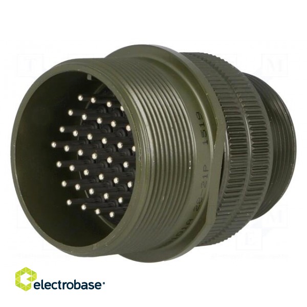 Connector: circular | Series: DS/MS | plug | male | PIN: 37 | for cable image 1