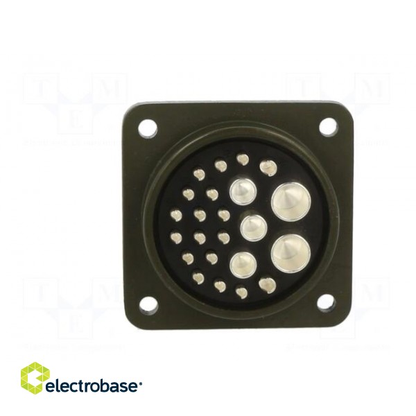 Connector: circular | socket | PIN: 23(2+3+2+16) | female | soldering image 5