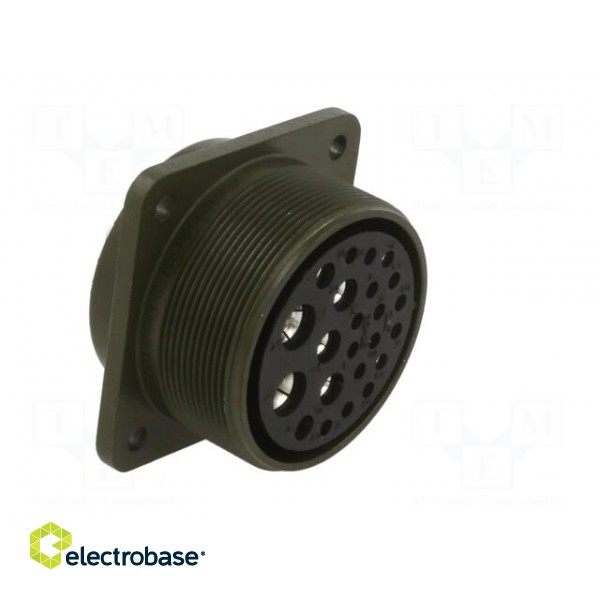 Connector: circular | size 32 | MS/DS | aluminium alloy | olive image 8