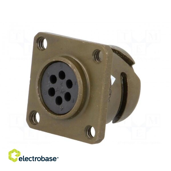 Connector: circular | VG95234 | socket | female | PIN: 6 | with contacts image 6