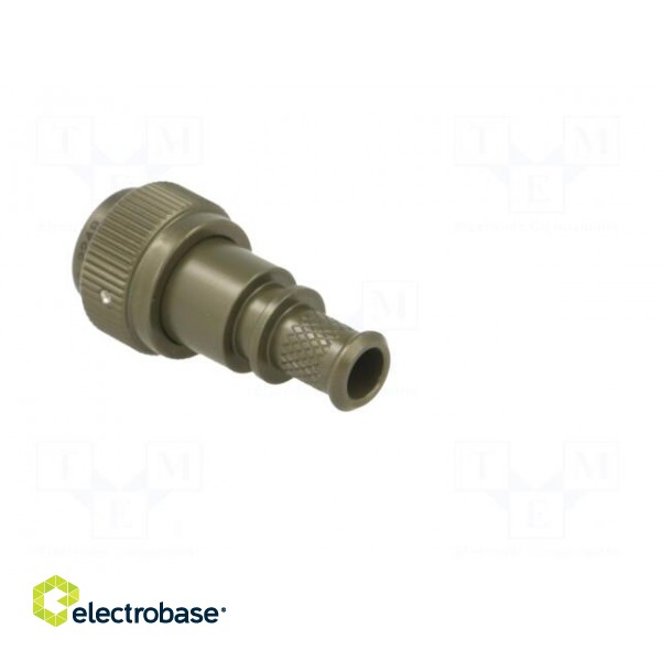 Accessories: plug cover | size 9 | MIL-DTL-38999 Series III | olive image 4