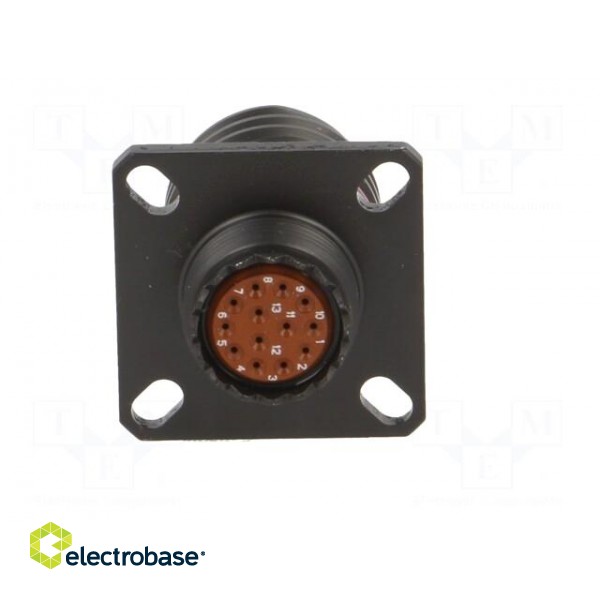 Connector: military | socket | female | PIN: 13 | size 11 | black | 5A image 5