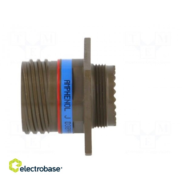 Connector: military | socket | female | PIN: 37 | size 15 | olive | 5A paveikslėlis 3