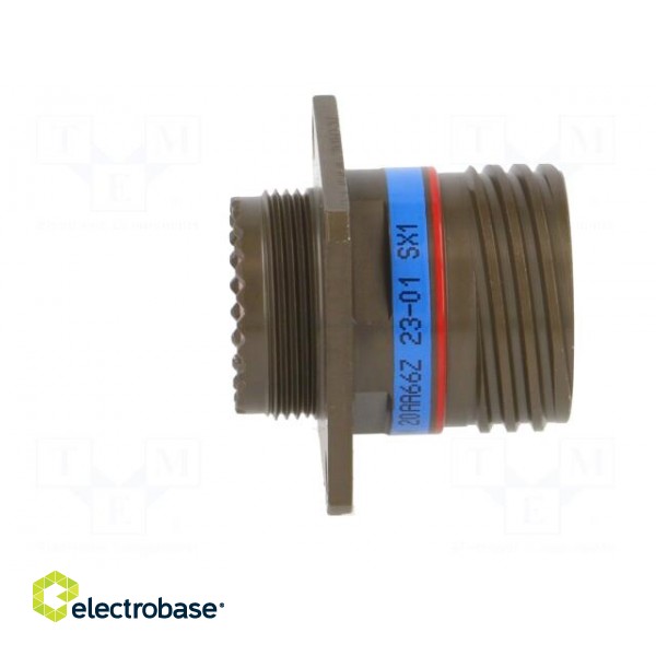 Connector: military | socket | female | PIN: 37 | size 15 | olive | 5A paveikslėlis 7