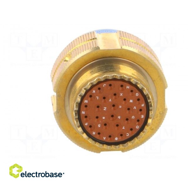 Connector: military | size 17 | Series III TV | olive | plug | male image 5