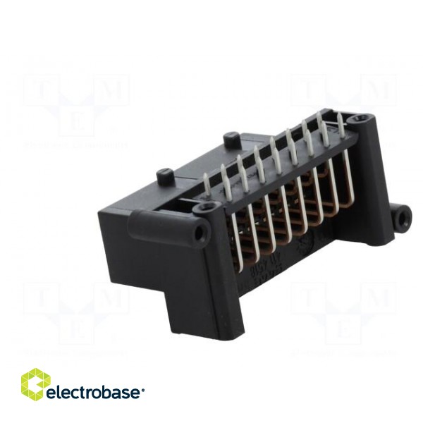 Connector: automotive | JPT | male | socket | on PCBs | PIN: 16 | black image 4