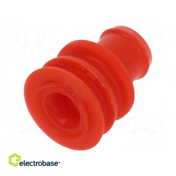 Gasket for wire | Superseal 1.5 | red | Øcable: 2.5÷3.3mm