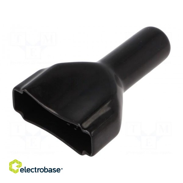 Accessories: plug cover | DT | female | PIN: 12 | black | DT06-12S