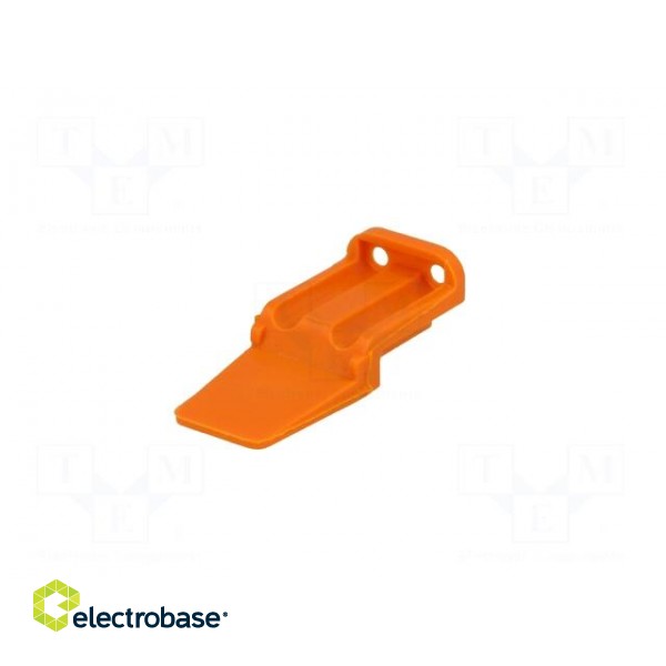 Accessories: secondary lock | DTM | female | PIN: 2 | orange | DTM06-2S image 2