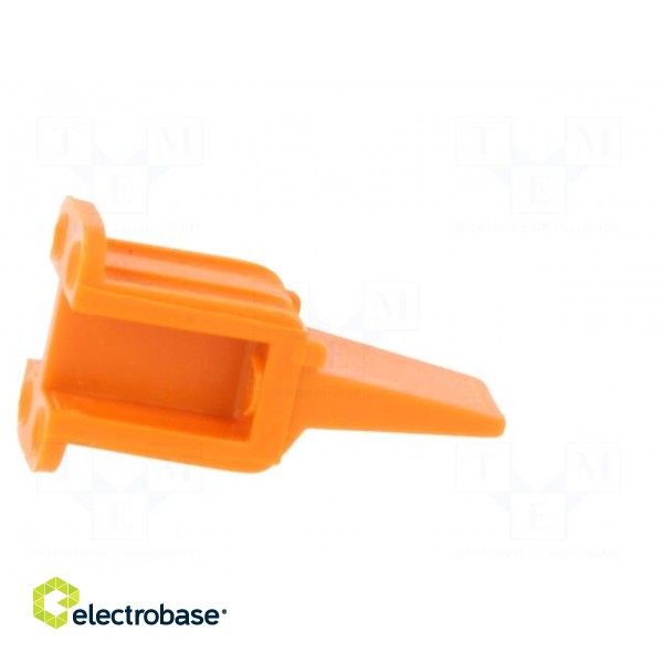 Accessories: secondary lock | DTM | female | PIN: 4 | orange image 7
