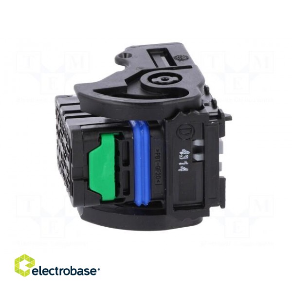 Connector: automotive | CMC | plug | female | Size: 1,5/0,635mm | black image 7
