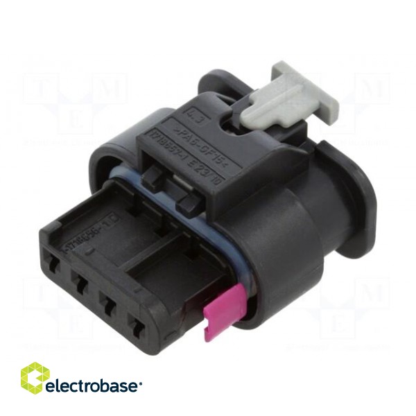 Connector: automotive | MCON 1.2 | female | plug | for cable | PIN: 4 paveikslėlis 1