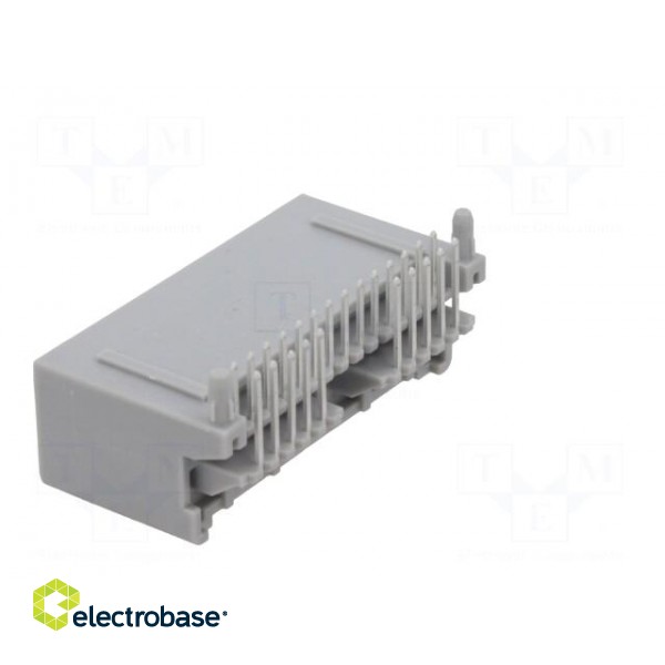 Connector: automotive | Mini50 | socket | male | PIN: 24 | tinned | THT image 4