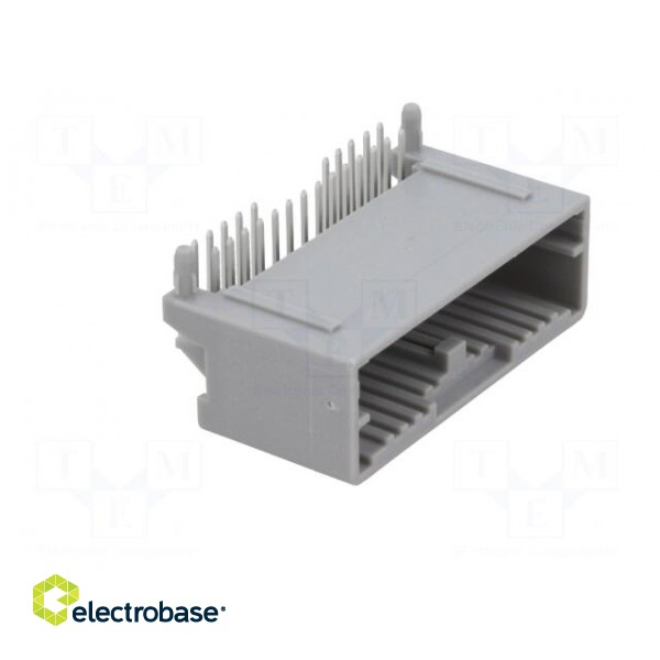 Connector: automotive | Mini50 | socket | male | PIN: 24 | tinned | THT image 8