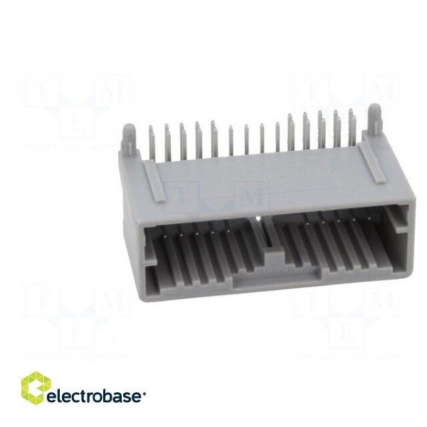 Connector: automotive | Mini50 | socket | male | PIN: 24 | tinned | THT image 9