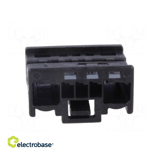 Connector: automotive | MPQ,MQS | female | plug | for cable | black image 5