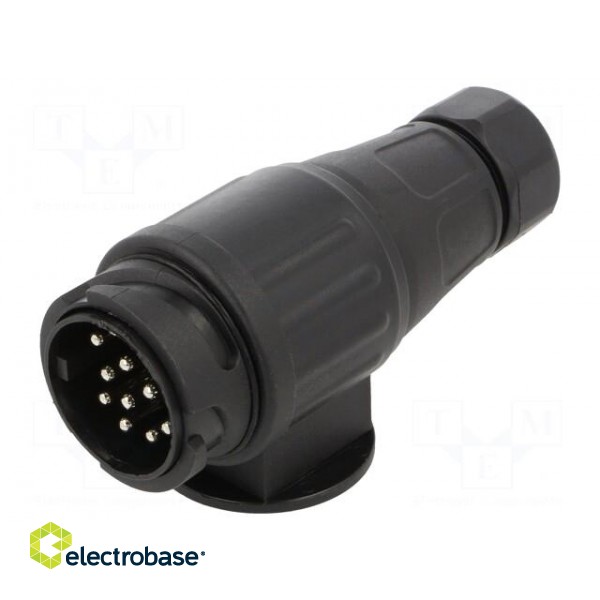 Connector: automotive | plug | for cable | PIN: 13 | screw terminal image 1