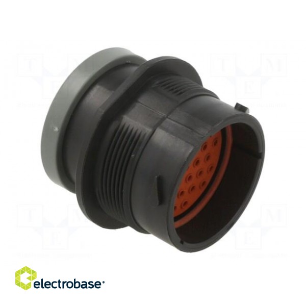 Connector: circular | HDP20 | male | socket,plug | PIN: 31 | 1.35÷2.69mm фото 8
