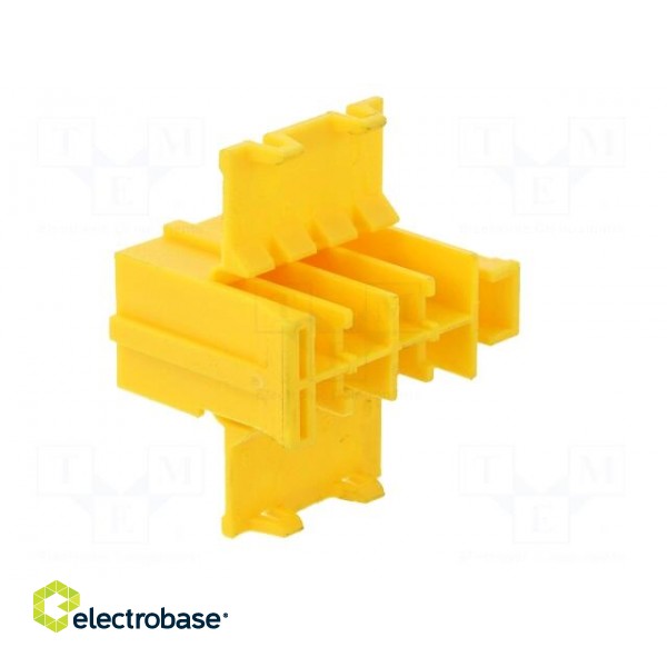 Connector: wire-board | Junior Timer | plug | female | PIN: 8 | yellow image 4