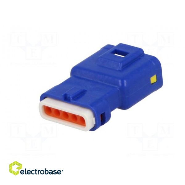 Connector: wire-wire | 560 | plug | male | IP67 | Locking: latch | blue image 6