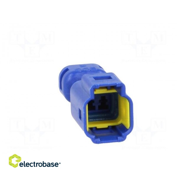 Connector: wire-wire | 560,E-Seal | male | plug | for cable | blue | IP67 image 9