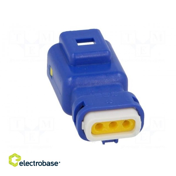 Connector: wire-wire | 560,E-Seal | male | plug | for cable | blue | IP67 paveikslėlis 5