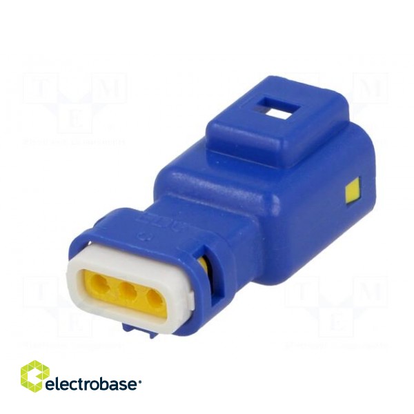Connector: wire-wire | 560,E-Seal | male | plug | for cable | blue | IP67 paveikslėlis 6