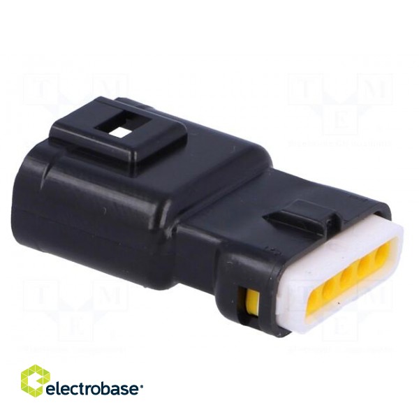 Connector: wire-wire | 565,E-Seal | male | plug | for cable | PIN: 5 image 4