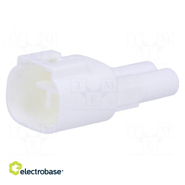 Connector: wire-wire | 570,E-Seal | male | plug | for cable | PIN: 2 image 1